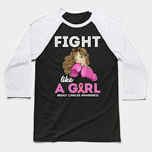 Fight Breast Cancer Awareness Month Shirt Women Gi Baseball T-Shirt